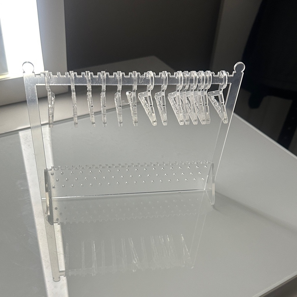 Clear Acrylic Jewelry Organizer